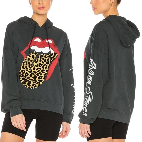 DAYDREAMER x REVOLVE Rolling Stones Tongue Hoodie - Picture 1 of 10